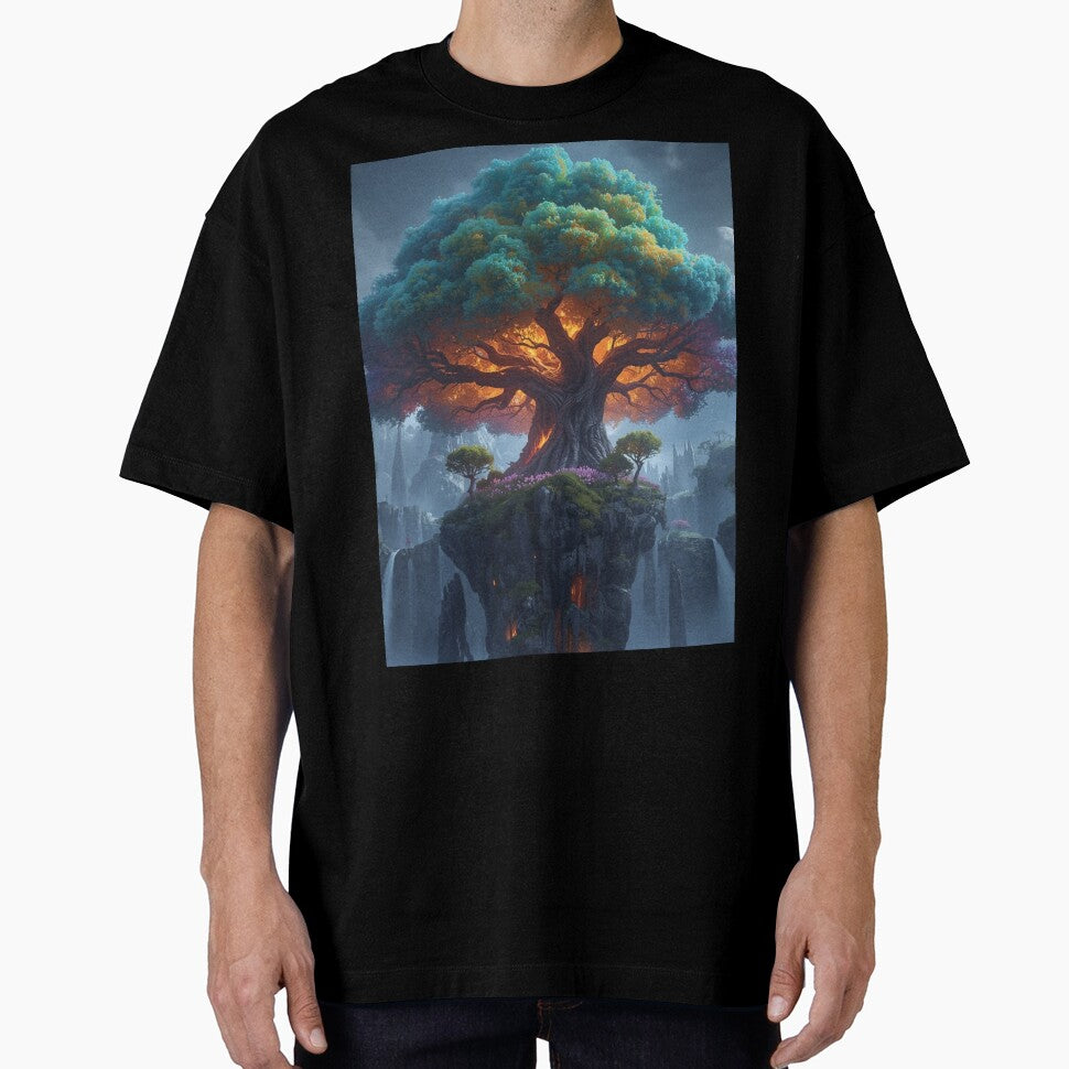 Enchanted Tree of Eternal Light by PixelVibe782 T-Shirts, Hoodie, Sweatshirt | BlankRebels.com (Image 1)