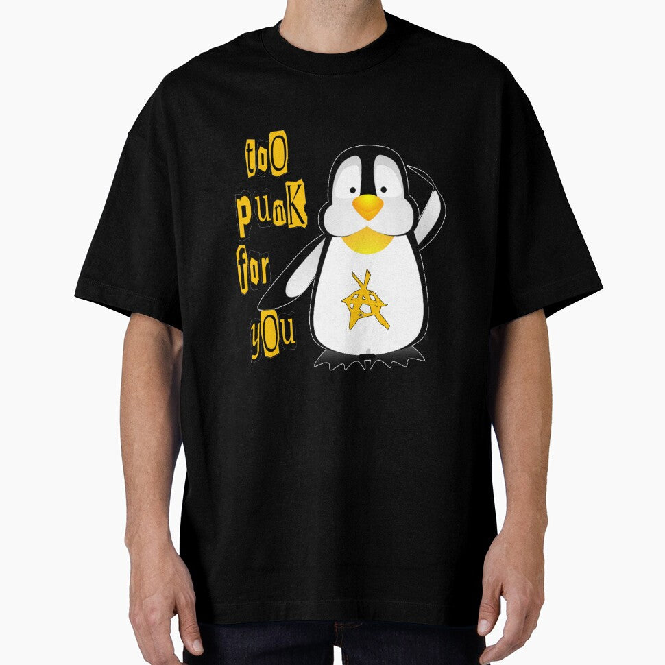 Too Punk For You Penguin by SerpentSkyArts