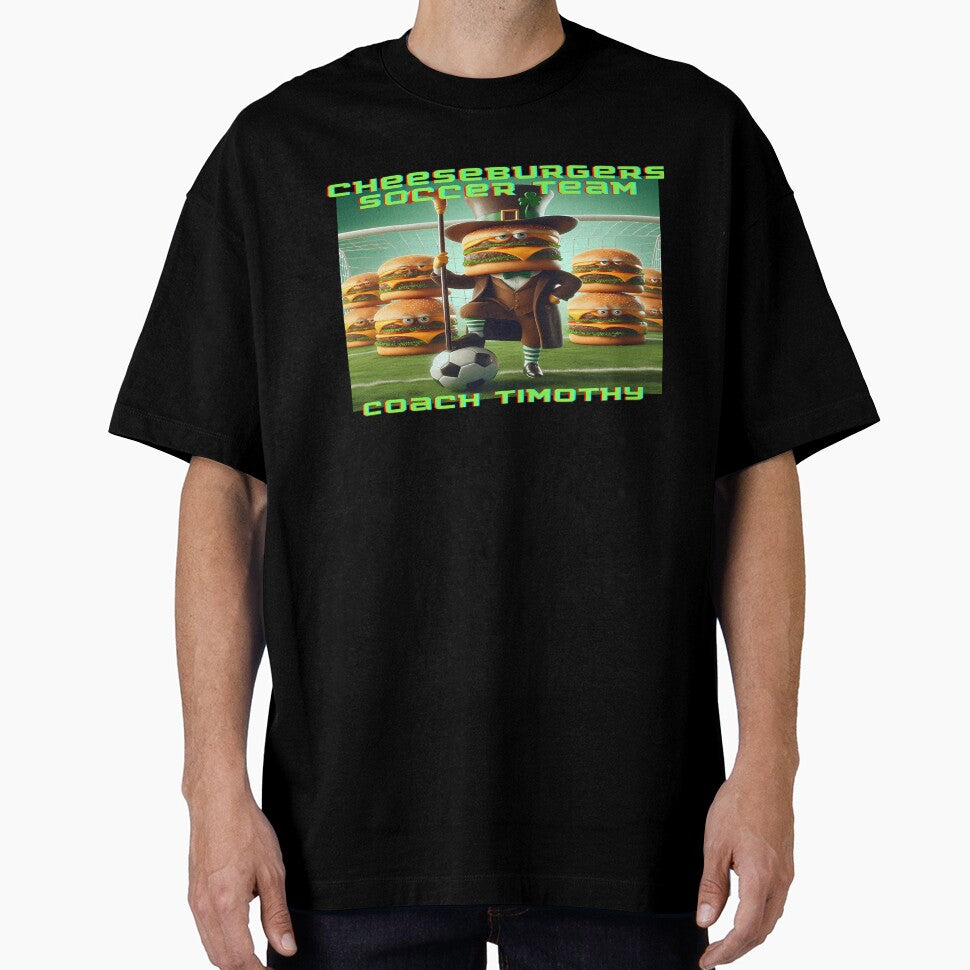Cheeseburgers Soccer Team Coach Timothy by HeleneCollins