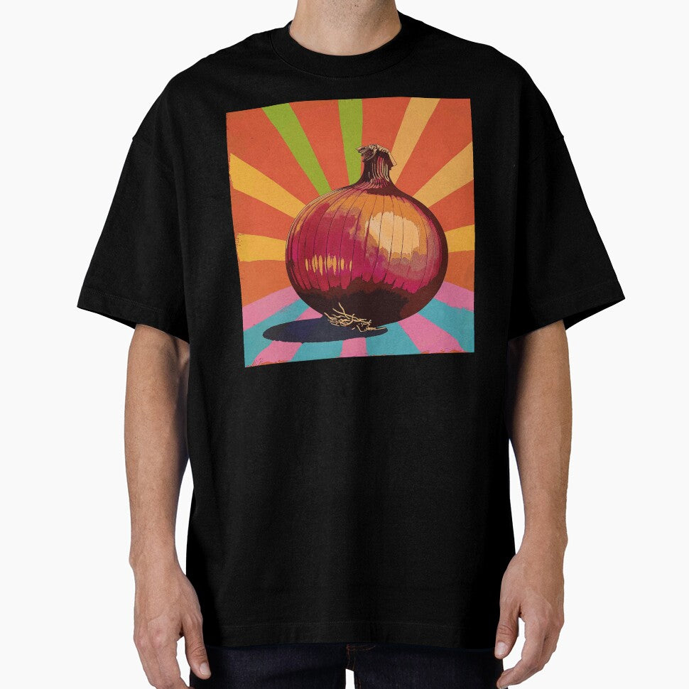 Brown Onion Pop Art 3 by AstroRisq