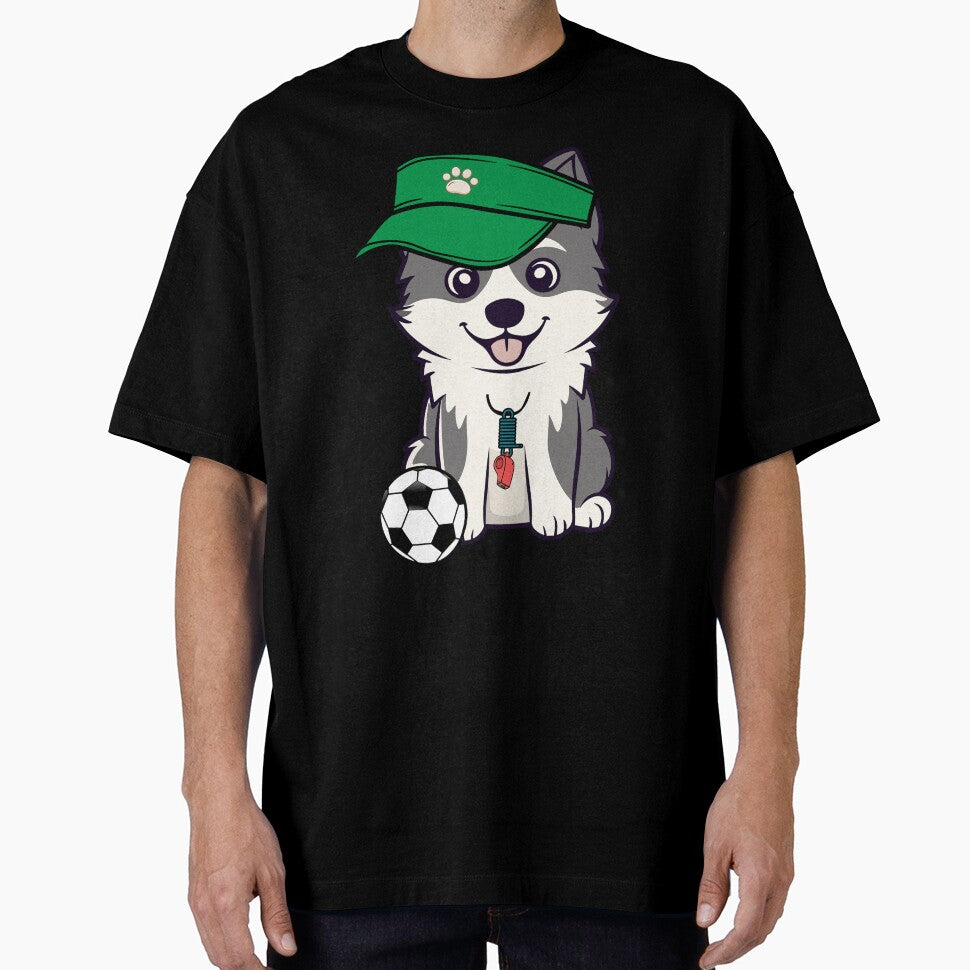 Soccer Player Husky dog by Pet Station