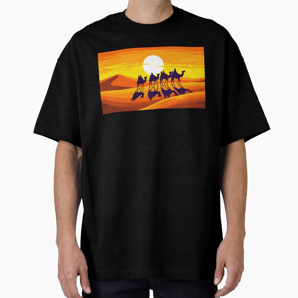 Pixel Dune Travelers by Saint Arts Studio T-Shirts, Hoodie, Sweatshirt | BlankRebels.com (Image 1)