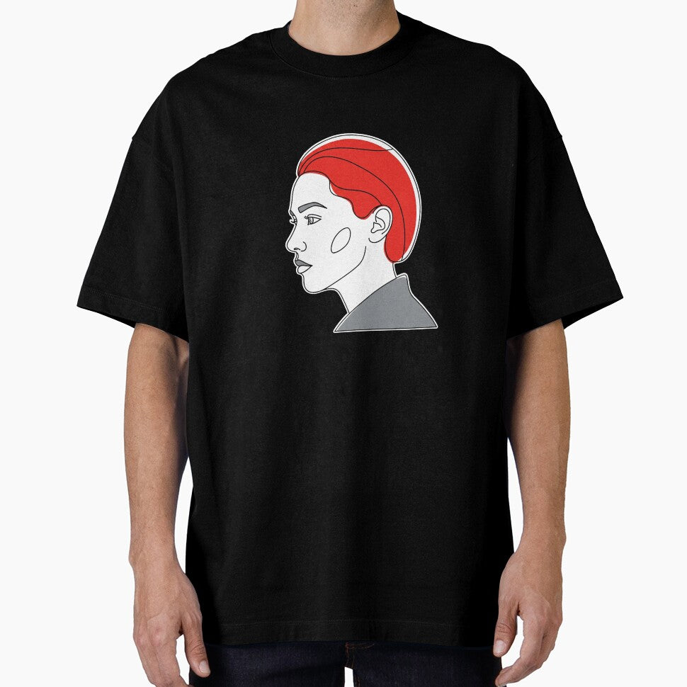 Minimalist Line Art Portrait by Pikamuu T-Shirts, Hoodie, Sweatshirt | BlankRebels.com (Image 1)