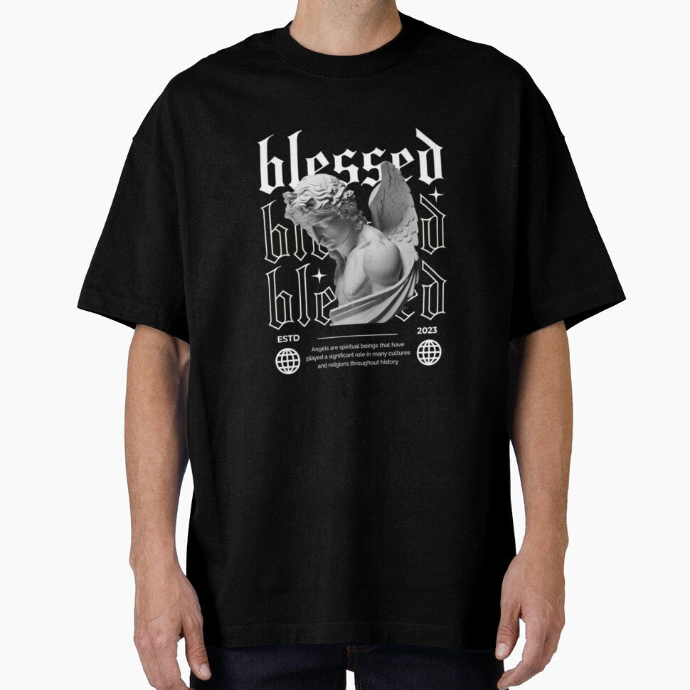 Angel T-Shirt Design Template by UrbanLayers Hoodie, Sweatshirt | BlankRebels.com (Image 1)