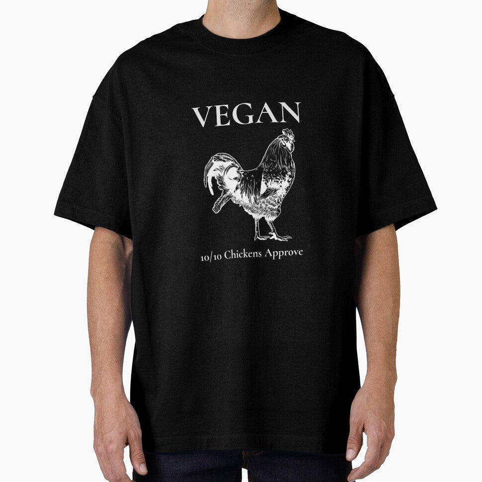 VEGAN - 10/10 Chickens Approve by VeganPlantBased T-Shirts, Hoodie, Sweatshirt | BlankRebels.com (Image 1)