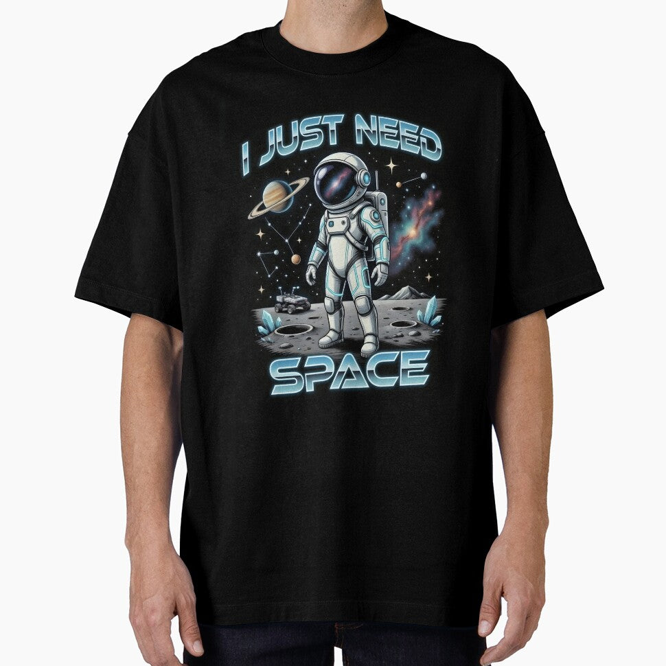i just need space sticker by AI Art Cafe T-Shirts, Hoodie, Sweatshirt | BlankRebels.com (Image 1)