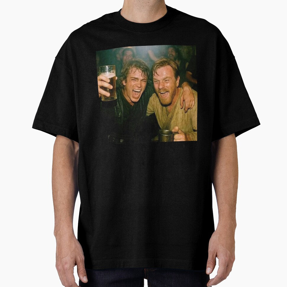 Anakin Skywalker Obi-Wan Kenobi Cheer Up by HeatherGenz T-Shirts, Hoodie, Sweatshirt | BlankRebels.com (Image 1)
