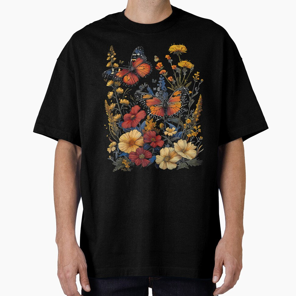 Pollinator Garden Wildlife Flowers Native Plants by TaraAnnie T-Shirts, Hoodie, Sweatshirt | BlankRebels.com (Image 1)