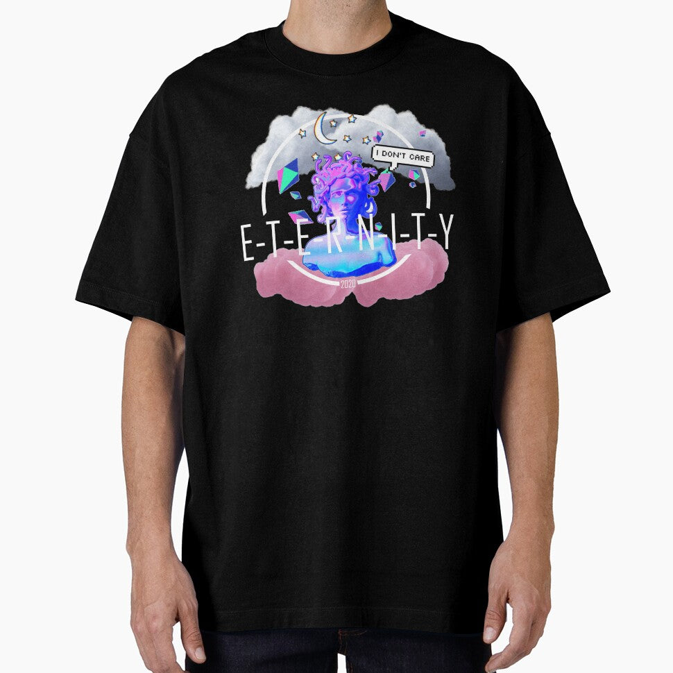 ETERNITY vaporwave aesthetic by DoomDude T-Shirts, Hoodie, Sweatshirt | BlankRebels.com (Image 1)