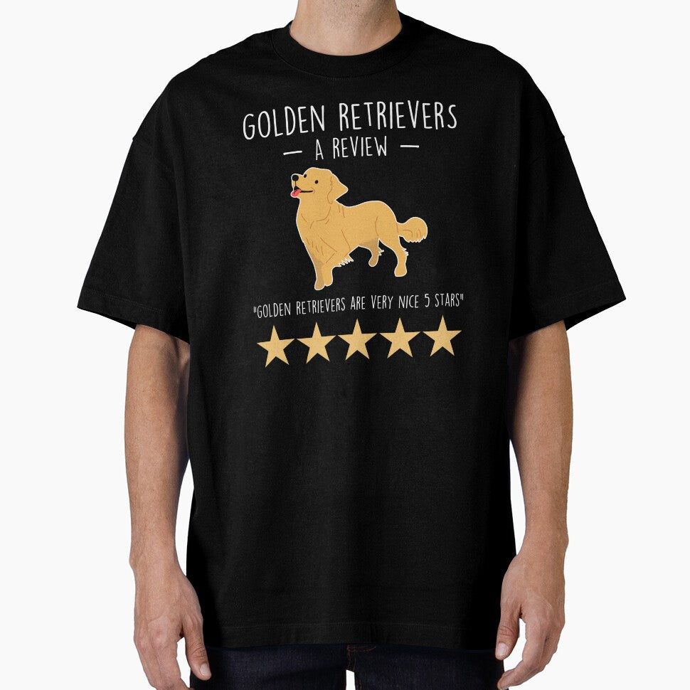 Golden Retriever Review by Clara Hollins T-Shirts, Hoodie, Sweatshirt | BlankRebels.com (Image 1)