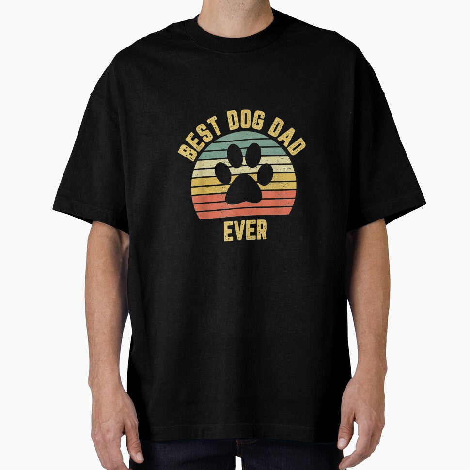 Vintage Dog Dad Shirt Fathers by LauraNeyJr