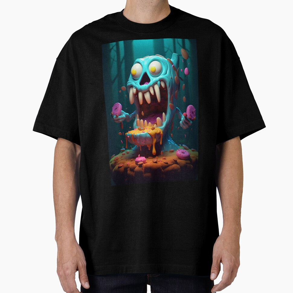 Dark Fantasy Art - Donuts and Cheese by Fantasy Masterpiece T-Shirts, Hoodie, Sweatshirt | BlankRebels.com (Image 1)