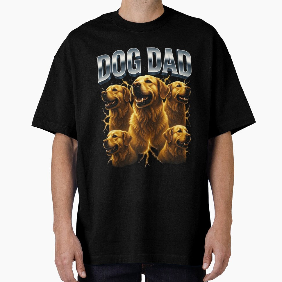 Golden Retriever 90s Bootleg Vintage Collage Art by GrumpySableye T-Shirts, Hoodie, Sweatshirt | BlankRebels.com (Image 1)