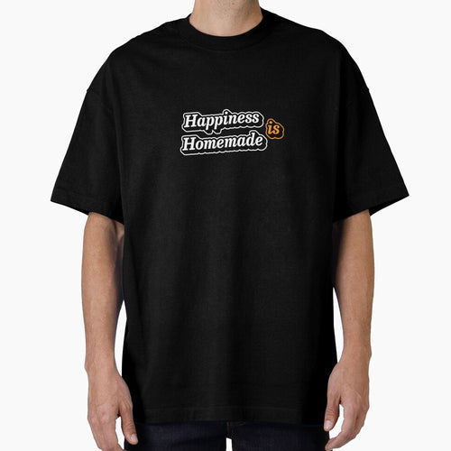 'Happiness is Homemade' Modern Typography by trepiu T-Shirts, Hoodie, Sweatshirt | BlankRebels.com (Image 1)