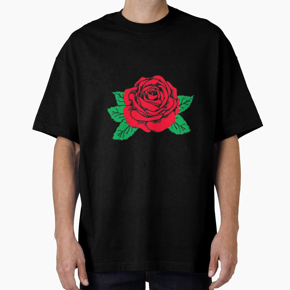 Red Rose Flower Aesthetic Clothes Soft Grunge Punk eGirl by flimsyarmament9 T-Shirts, Hoodie, Sweatshirt (Image 1)