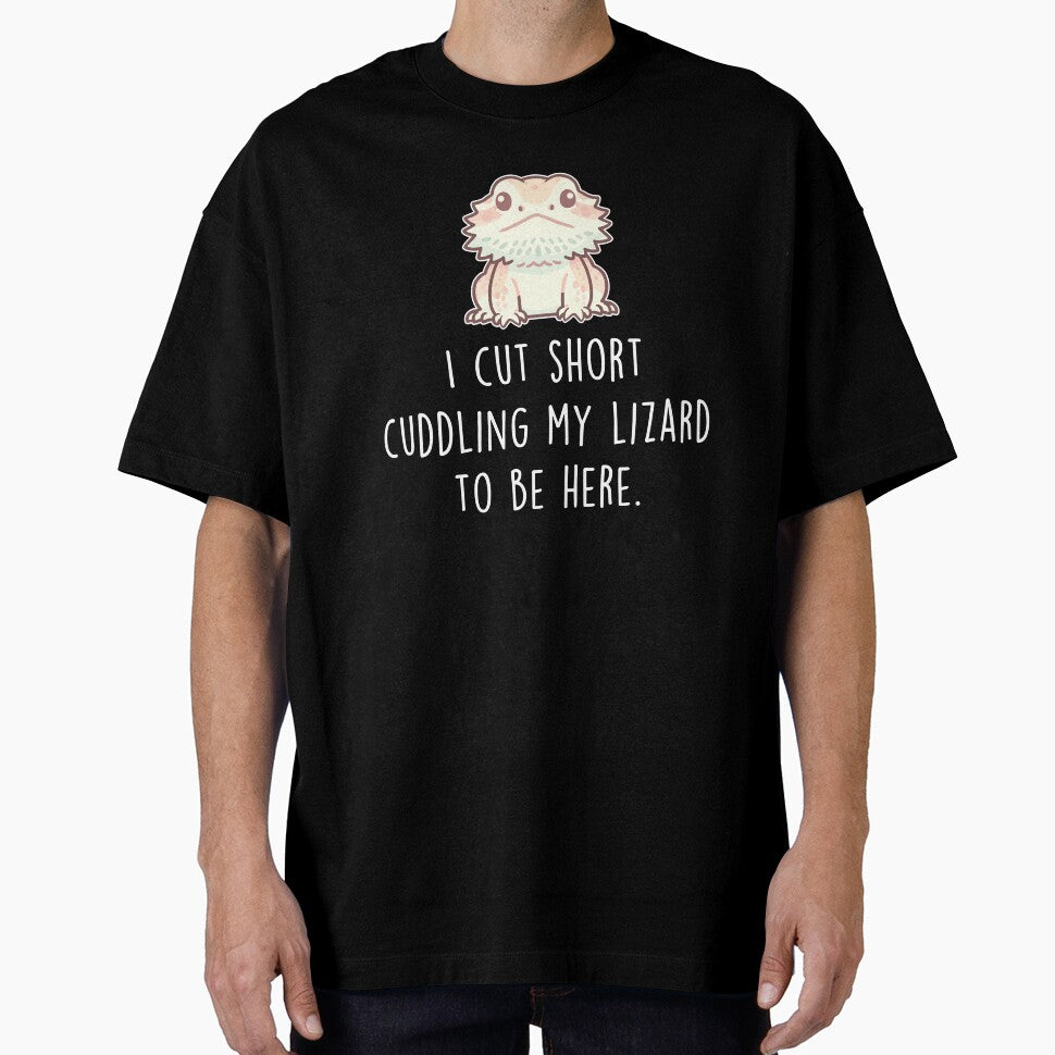 Bearded Dragon Lizard Cut Short by Clara Hollins T-Shirts, Hoodie, Sweatshirt | BlankRebels.com (Image 1)