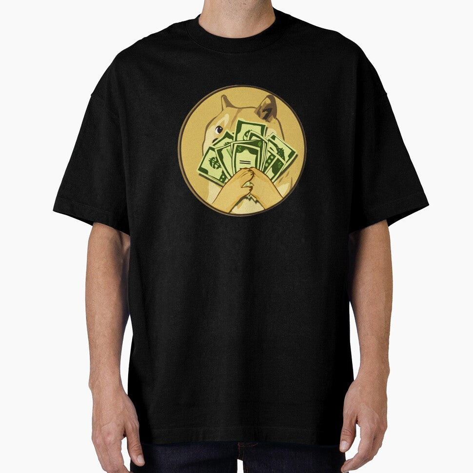Crypto Fortune Doge by zzz888 T-Shirts, Hoodie, Sweatshirt | BlankRebels.com (Image 1)