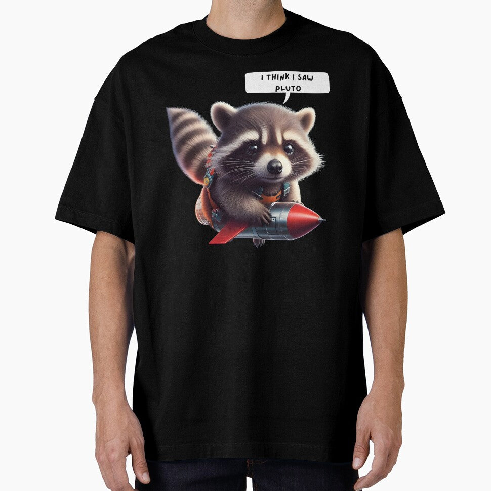 Rocket Raccoon’s Space Adventure - Whimsical Astronaut Design by Designowner T-Shirts, Hoodie, Sweatshirt (Image 1)