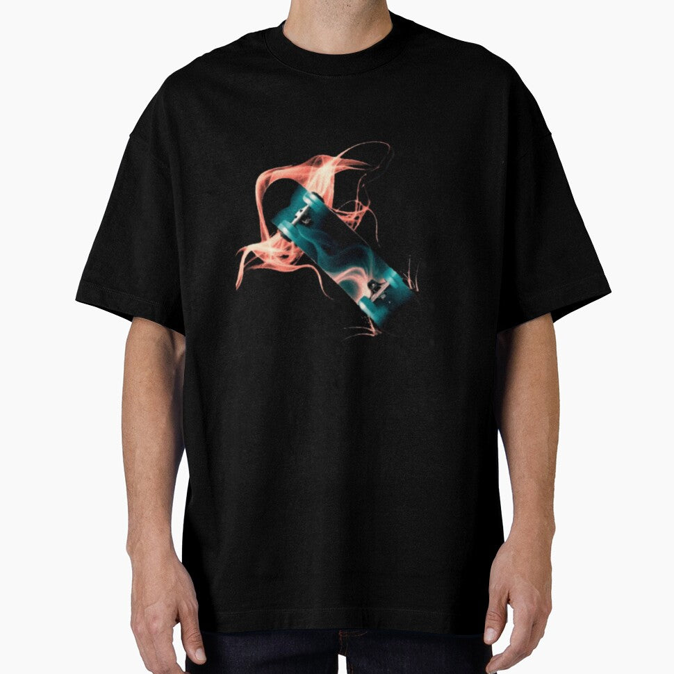 Flame skateboard by MArtex T-Shirts, Hoodie, Sweatshirt | BlankRebels.com (Image 1)