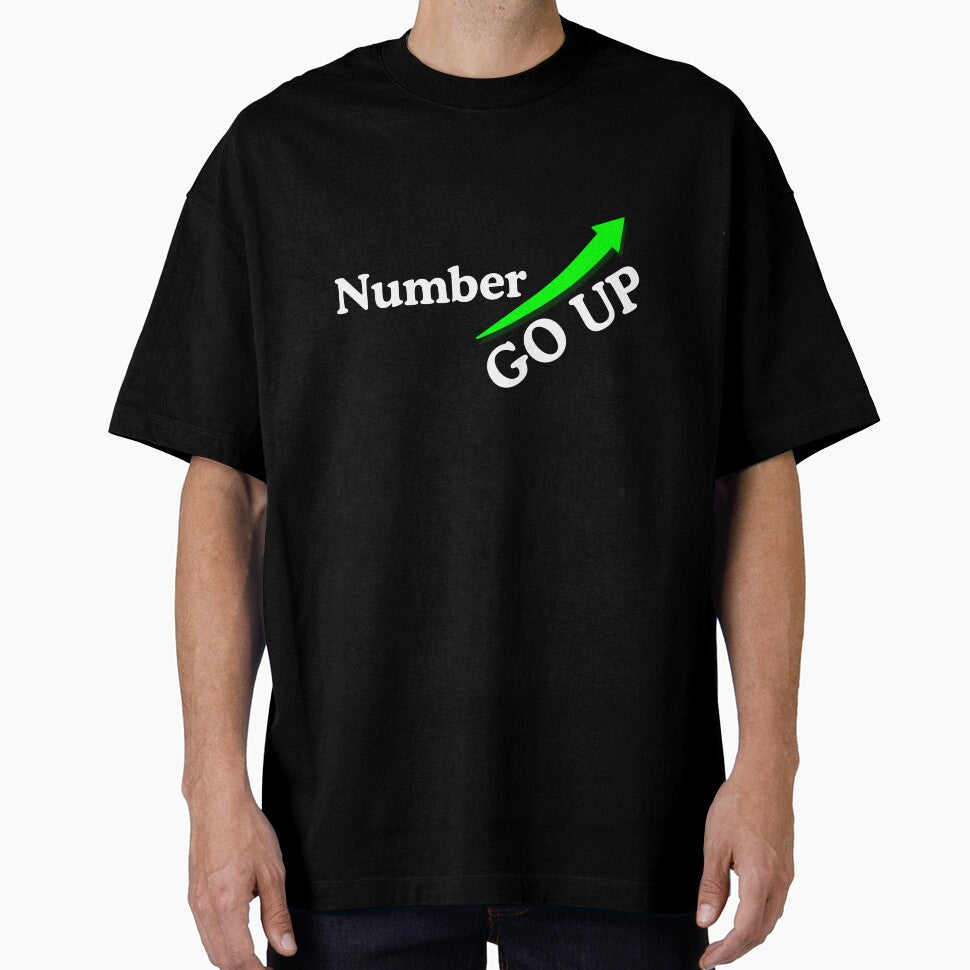 Number Go Up: Crypto Hype Design by PixelChain T-Shirts, Hoodie, Sweatshirt | BlankRebels.com (Image 1)