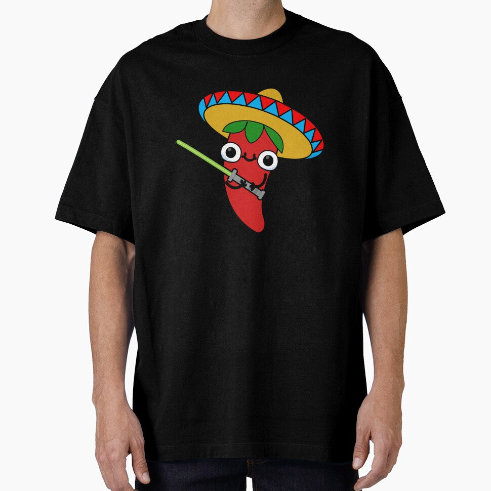 The Chosen Juan Cute Mexican Chili Warrior Pun by punnybone