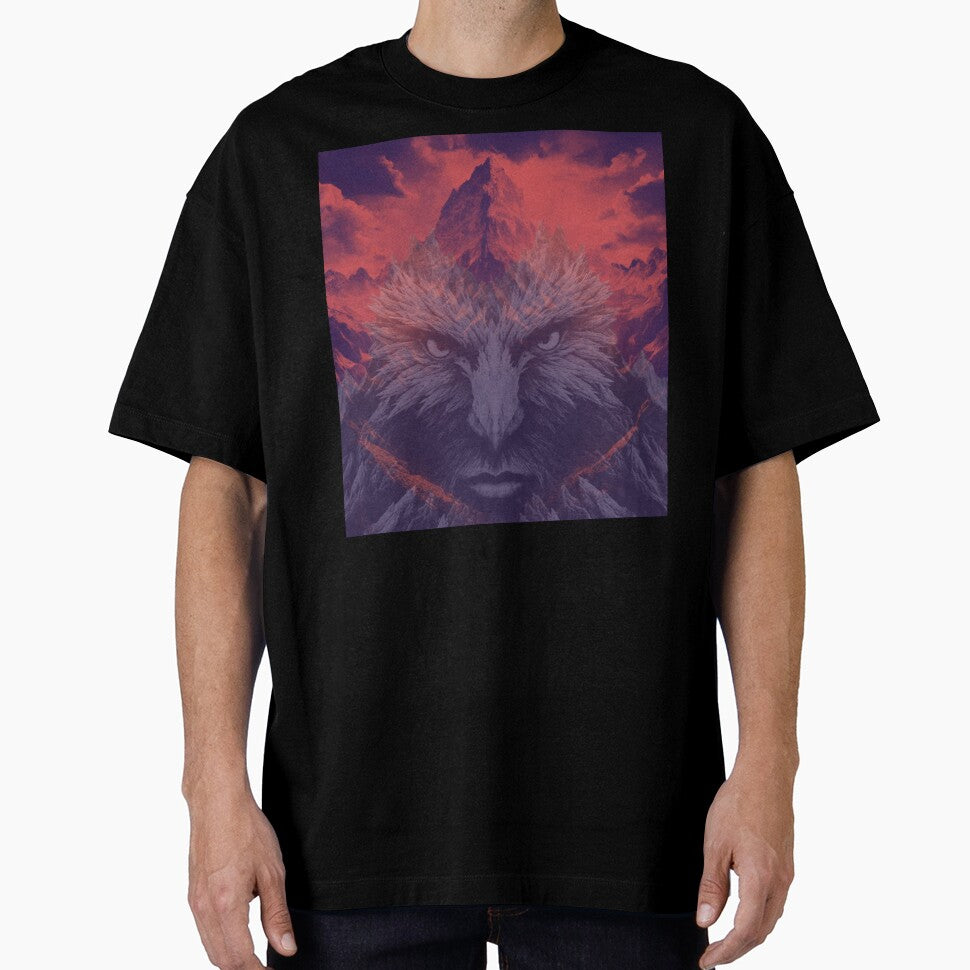 Eagle and the mountains by JAGA-ALIME T-Shirts, Hoodie, Sweatshirt | BlankRebels.com (Image 1)