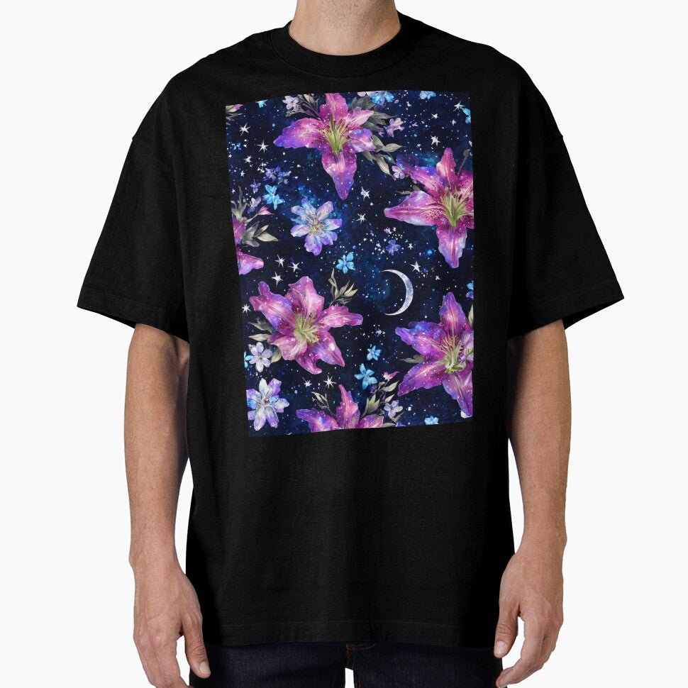 Cosmic Botanical Floral Pattern by SeamPix T-Shirts, Hoodie, Sweatshirt | BlankRebels.com (Image 1)