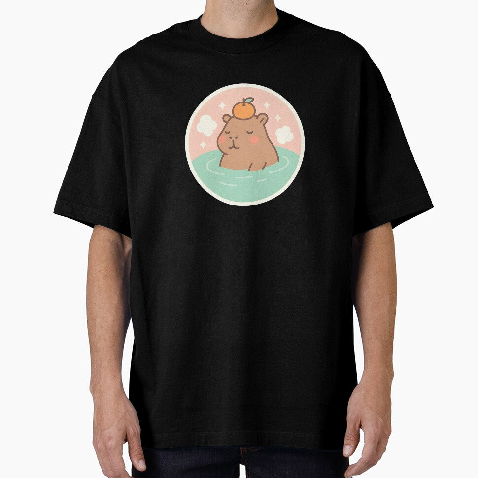 Cute Onsen Capybara by AkiraSlide T-Shirts, Hoodie, Sweatshirt | BlankRebels.com (Image 1)