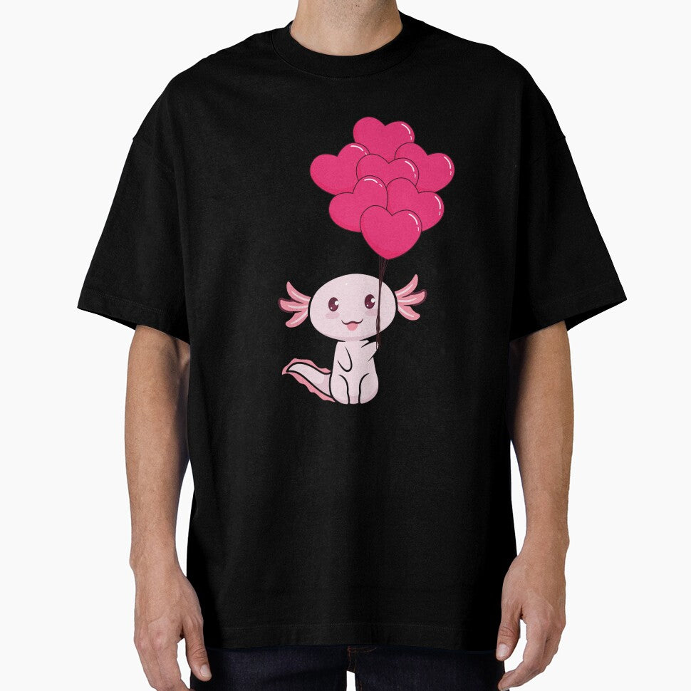 Cute Axolotl Valentine by ProtonProject T-Shirts, Hoodie, Sweatshirt | BlankRebels.com (Image 1)