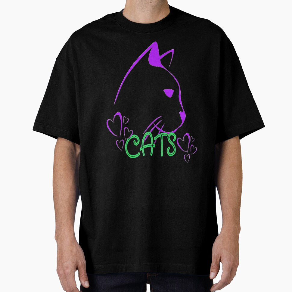 Aesthetic  Lovable  Cat Design for the Cat Lover, Fulltime Cat Mom. by Adri Barnard T-Shirts, Hoodie, Sweatshirt (Image 1)