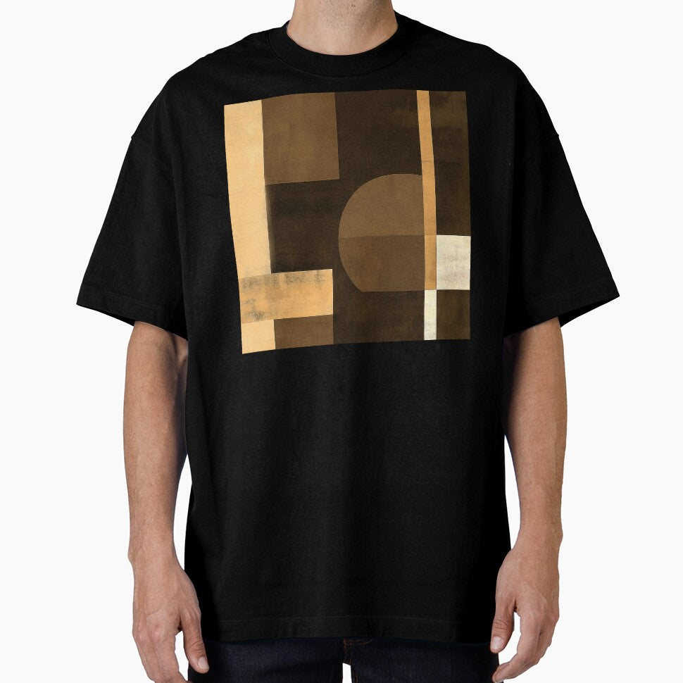 Boho Geometric Distressed Textured-Style Modern Abstract Shapes by DEC02