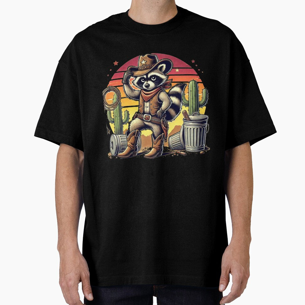 Country western cowboy raccoon trash panda by Mateusz Majcherek T-Shirts, Hoodie, Sweatshirt | BlankRebels.com (Image 1)