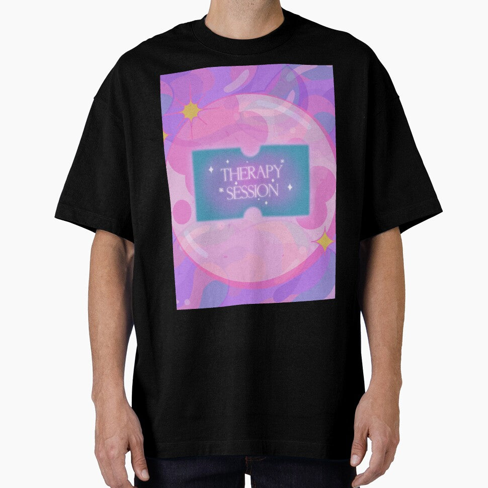 Therapy Session - Aesthetic Ticket to Healing by PunjabanJatti T-Shirts, Hoodie, Sweatshirt | BlankRebels.com (Image 1)