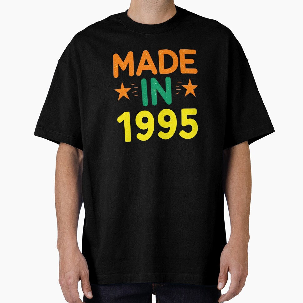 Made In 1995 - Retro-Inspired T-Shirt by slickywitty Hoodie, Sweatshirt | BlankRebels.com (Image 1)