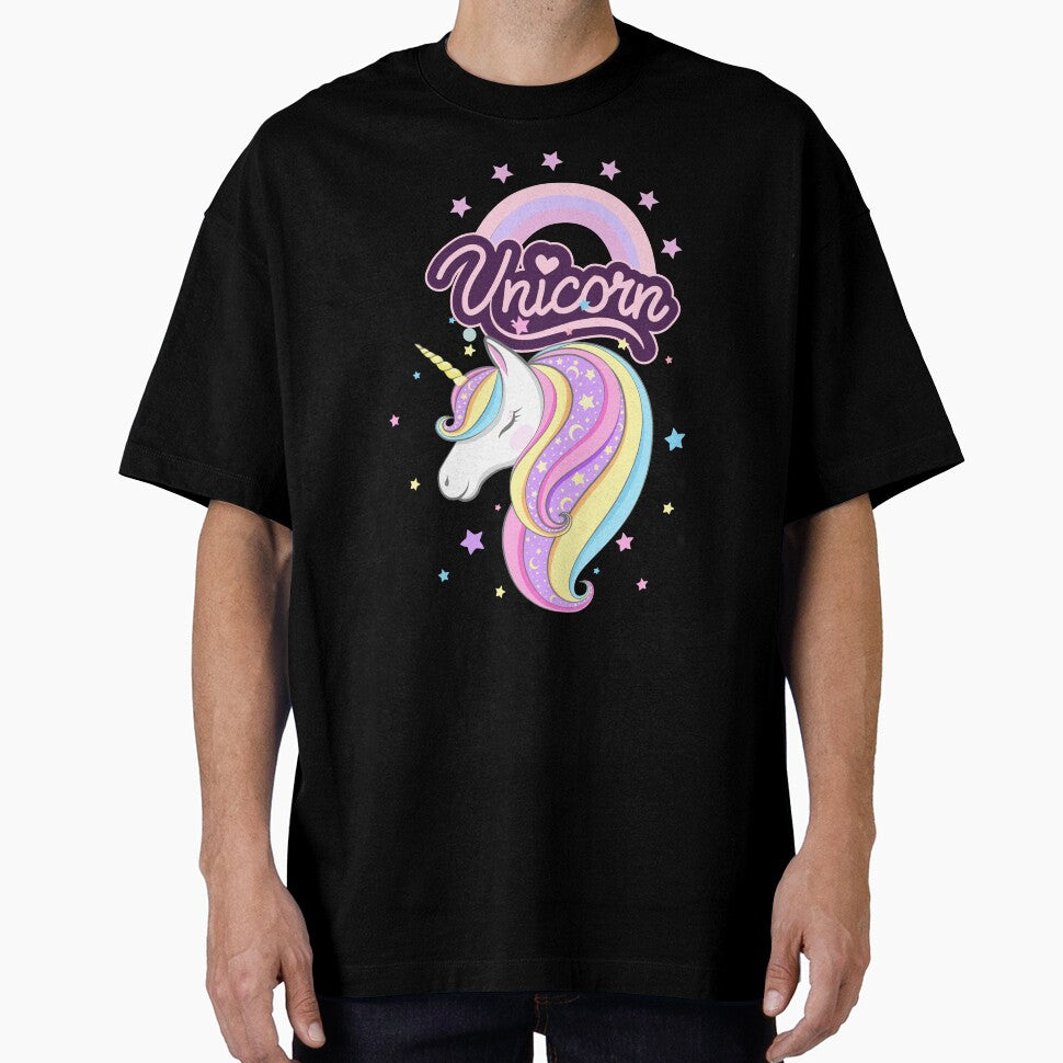 Unicorn horse with stars classic tshirt by anandsiva2703 Hoodie, Sweatshirt | BlankRebels.com (Image 1)