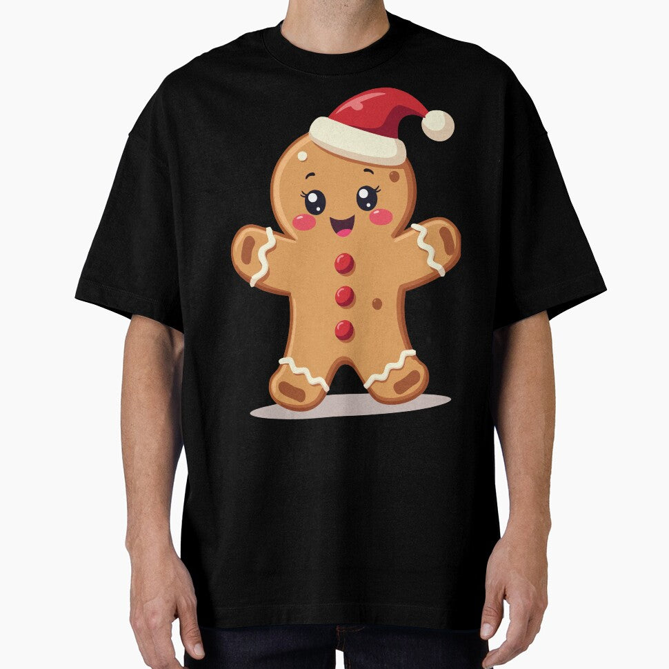 Kawaii Christmas Cookie - Sweet Gingerbread Cartoon Style by Hans-Design
