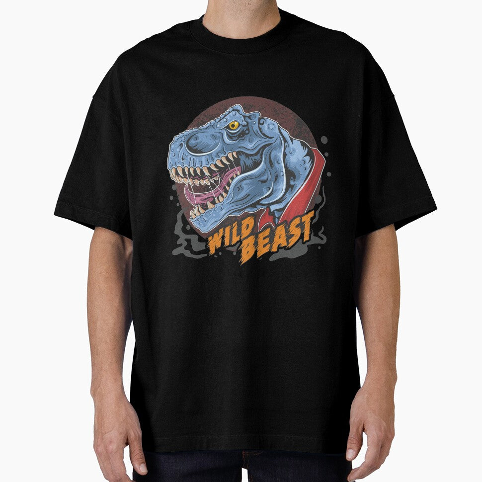 DINOSAUR T REX HEAD WILD BEAST ROAR RAGE FACE VECTOR ELEMENT WITH EDITABLE LAYERS by teemix T-Shirts, Hoodie,... (Image 1)