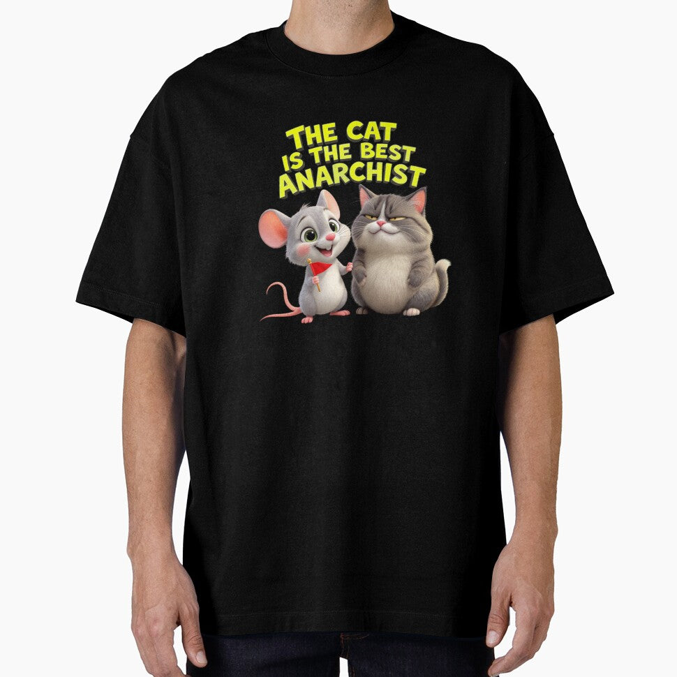The Cat Anarchist with Zippy by Zippy's Page T-Shirts, Hoodie, Sweatshirt | BlankRebels.com (Image 1)