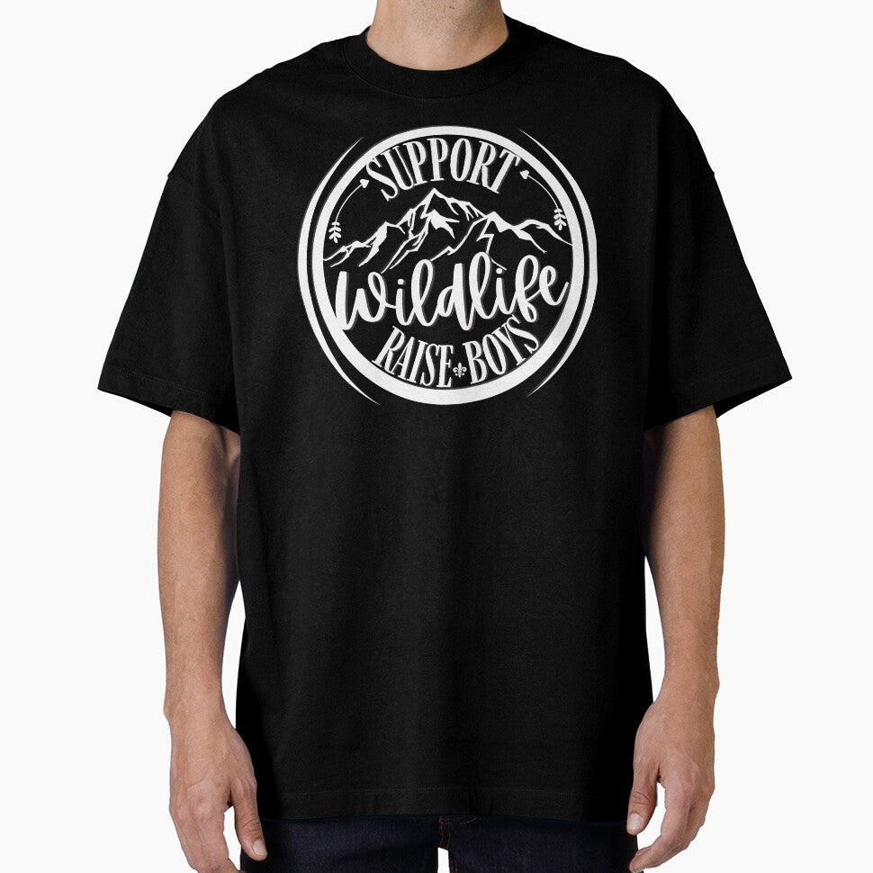 Support Wildlife, Raise Boys by dmbdana T-Shirts, Hoodie, Sweatshirt | BlankRebels.com (Image 1)