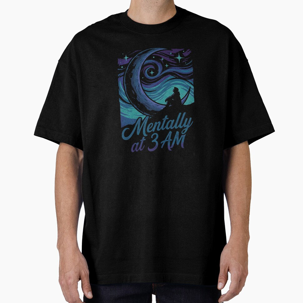 Mentally At 3 AM by Tamer ⭐⭐⭐⭐⭐ T-Shirts, Hoodie, Sweatshirt | BlankRebels.com (Image 1)