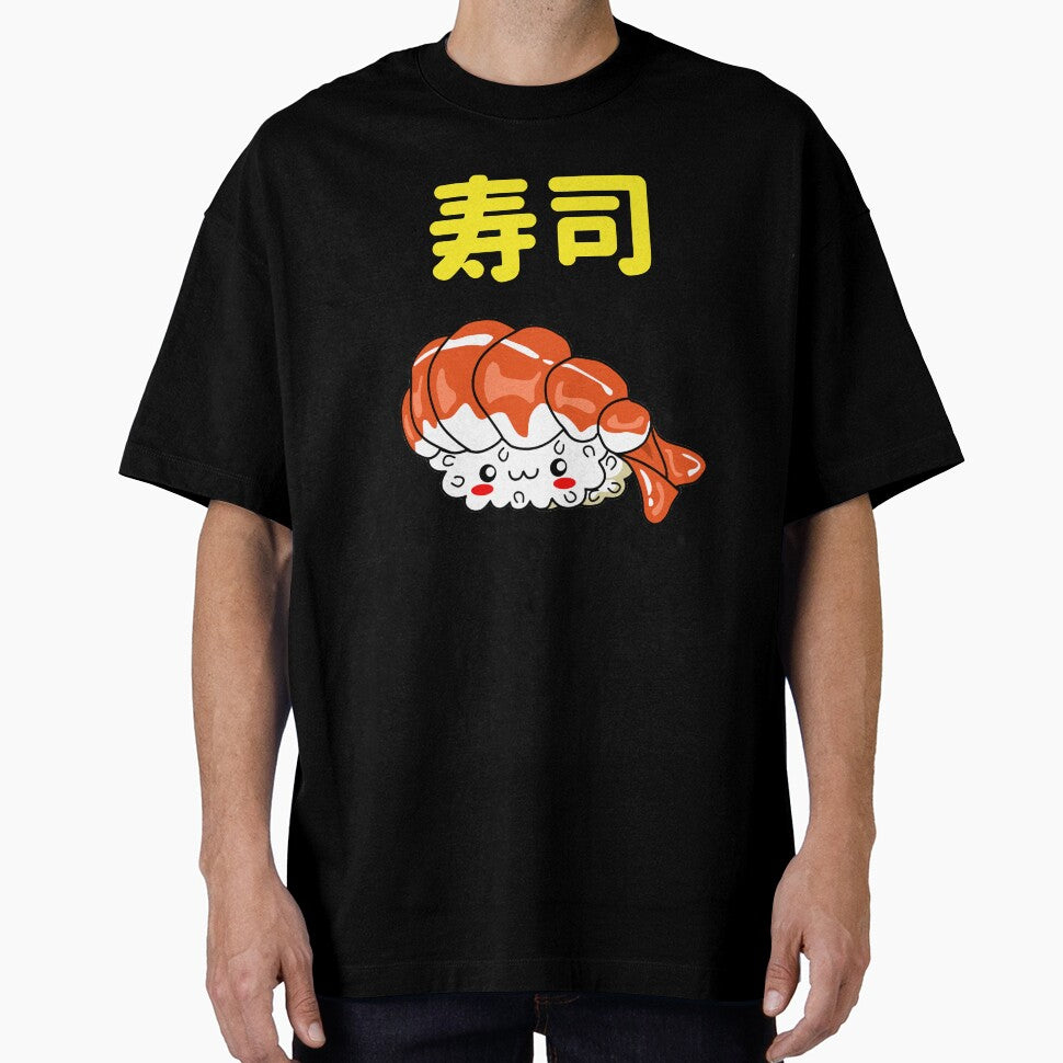 Sushi Lover - Cute Shrimp Nigiri - Japanese Sushi by Nossikko T-Shirts, Hoodie, Sweatshirt | BlankRebels.com (Image 1)