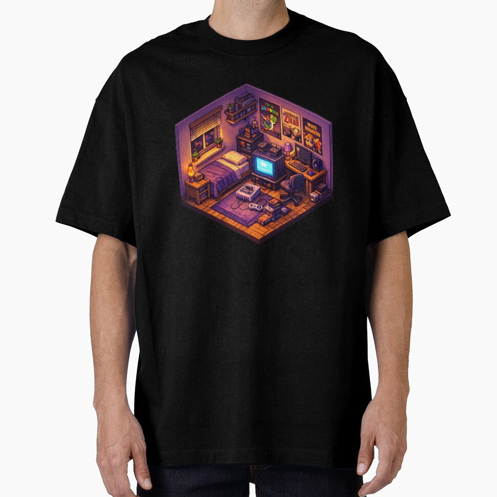 Retro Gaming Pixel Room T-Shirts, Hoodie, Sweatshirt