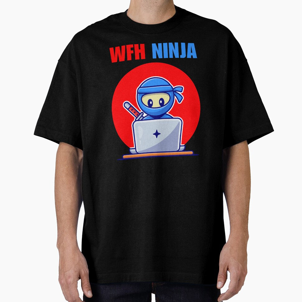 WFH Ninja, funny freelancer, work (Image 1)