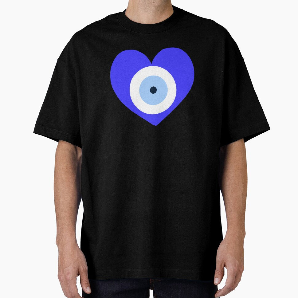 Blue Heart Evil Eye by roseliax T-Shirts, Hoodie, Sweatshirt | BlankRebels.com (Image 1)