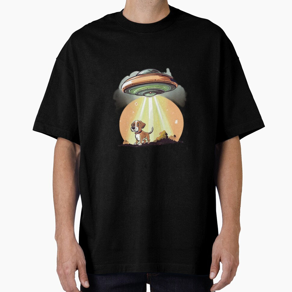 Dog Abduction Art by Planetporridge T-Shirts, Hoodie, Sweatshirt | BlankRebels.com (Image 1)