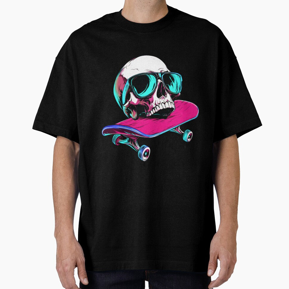Skull Skateboard - 1990 by Soulskier T-Shirts, Hoodie, Sweatshirt | BlankRebels.com (Image 1)