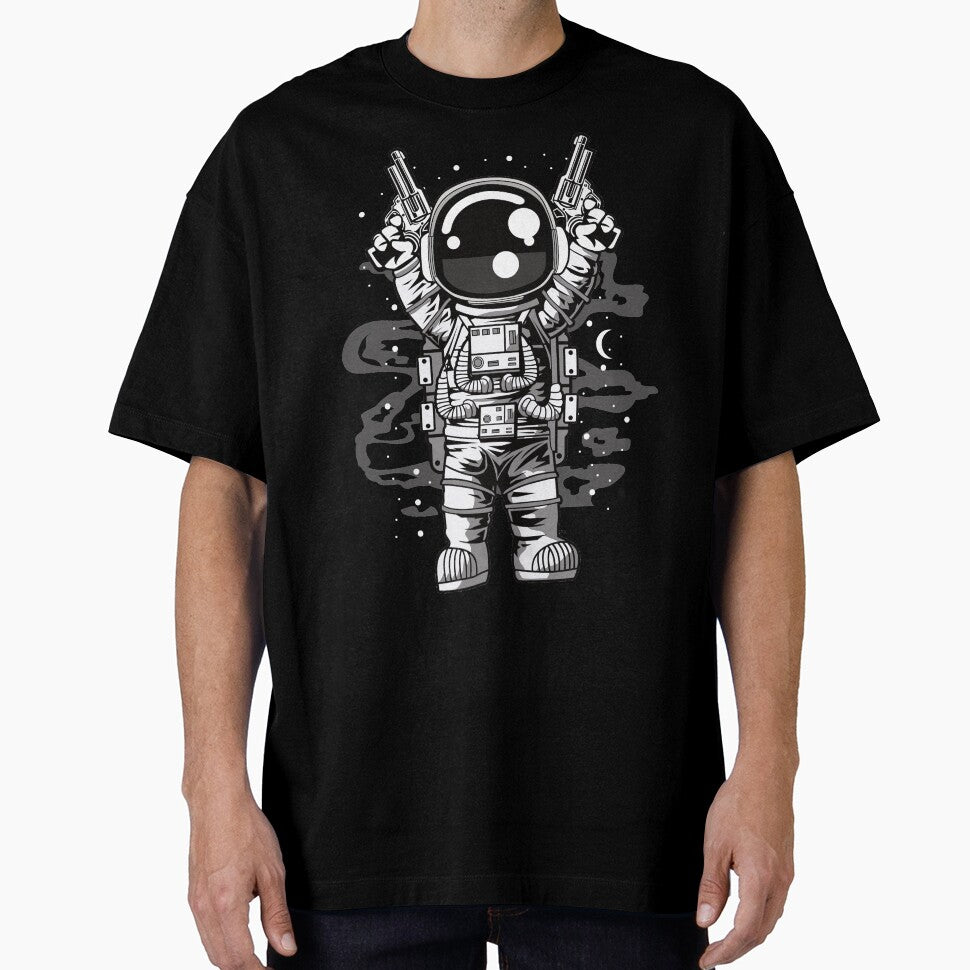 Astronaut Gun - Funny Outer Space Lovers by Desteroids T-Shirts, Hoodie, Sweatshirt | BlankRebels.com (Image 1)