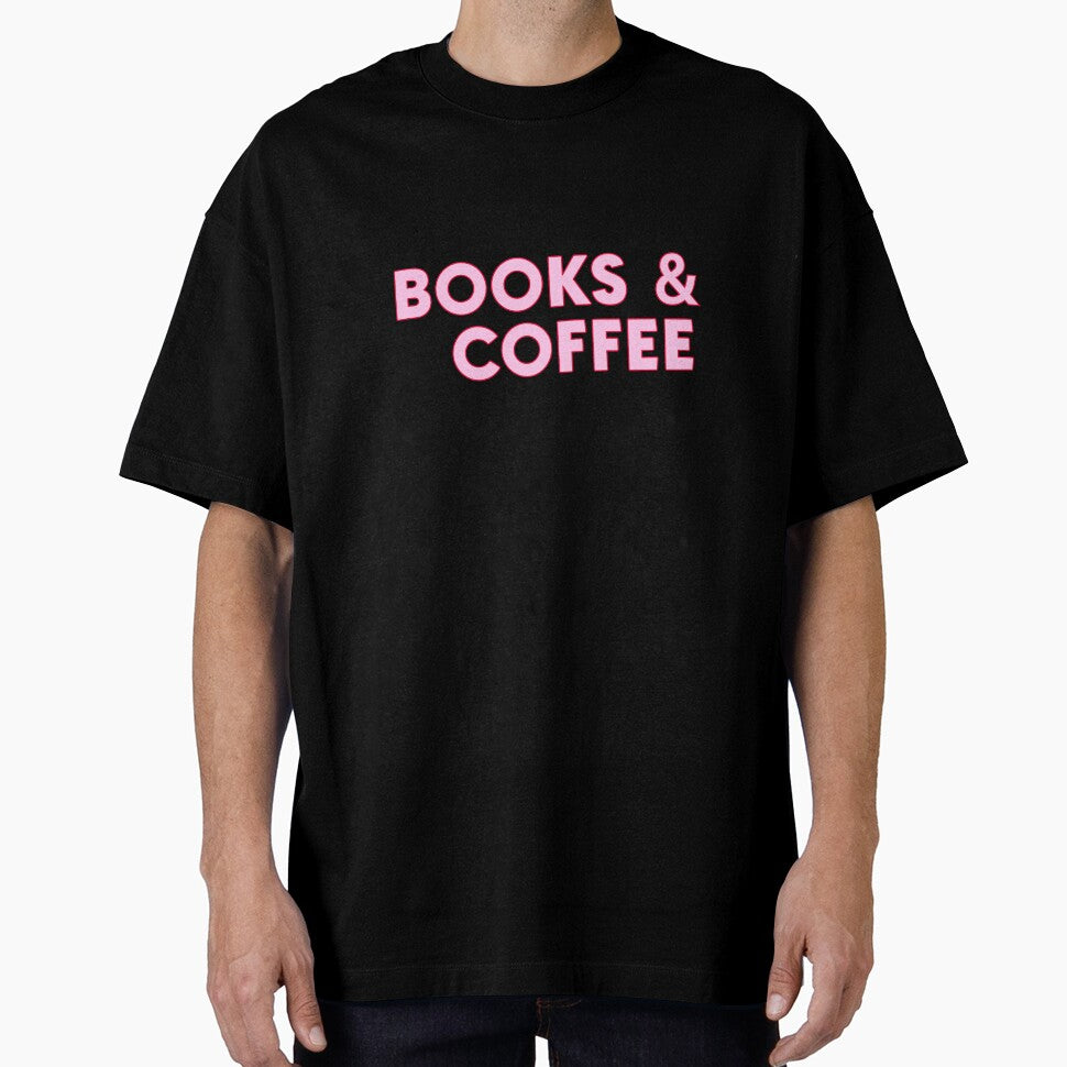 Books and Coffee by designing01Ar3 T-Shirts, Hoodie, Sweatshirt | BlankRebels.com (Image 1)