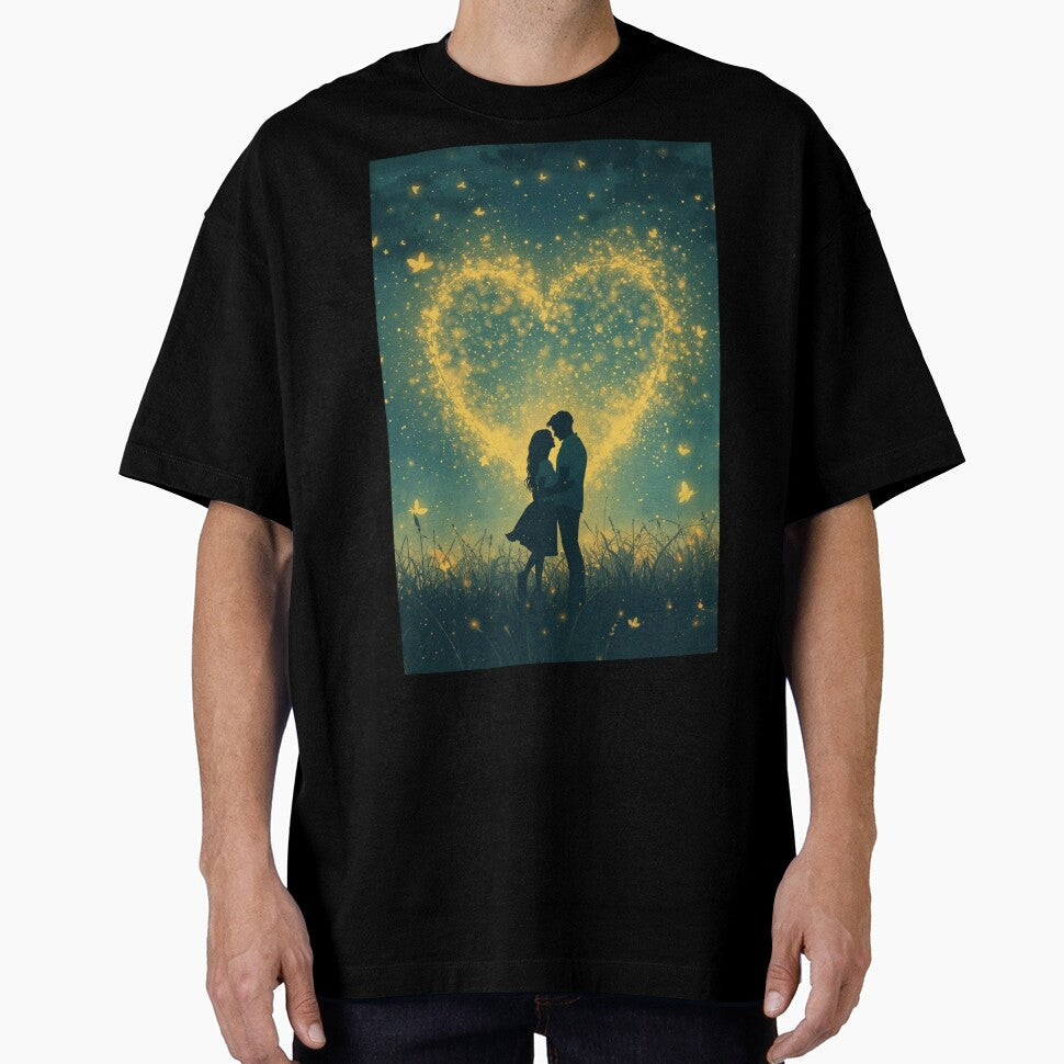 Couple In night of stars with heart by Anisha  Vaz T-Shirts, Hoodie, Sweatshirt | BlankRebels.com (Image 1)