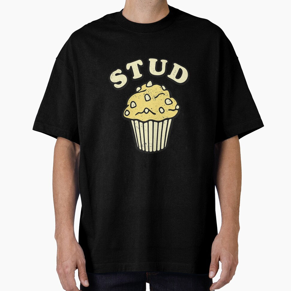 Stud Muffin Funny Cute Baking Pun Humor by Dujosufot